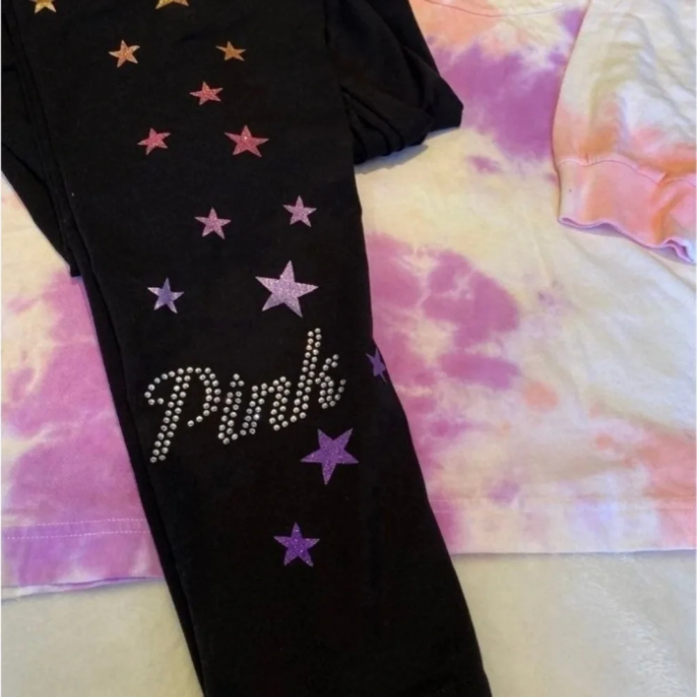 NWT VS PINK LARGE BLING/ TIE DYE SET - Picture 5 of 8